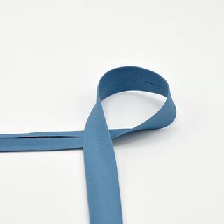 Taśma skośna bawełniana Popelina [20 mm] – błękit, 