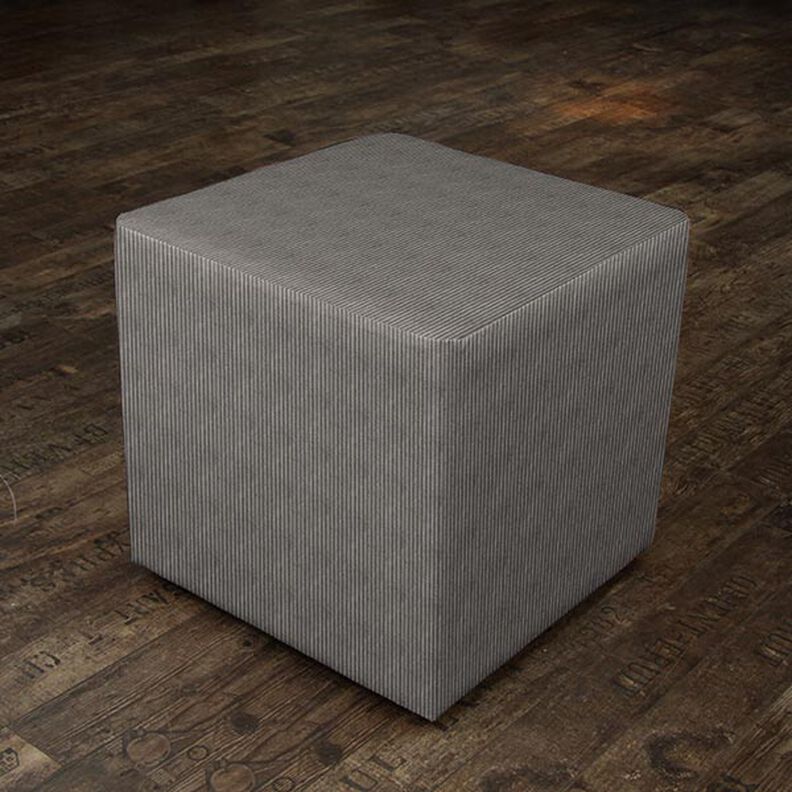 Tkanina tapicerska przypominająca sztruks Fjord – szary,  image number 6