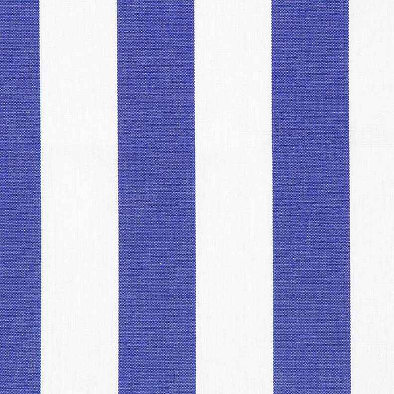 Tkanina na markizy w paski Toldo – biel/błękit królewski,  image number 1