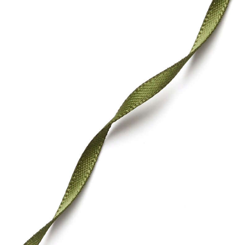 taśma satynowa [3 mm] – oliwka,  image number 3