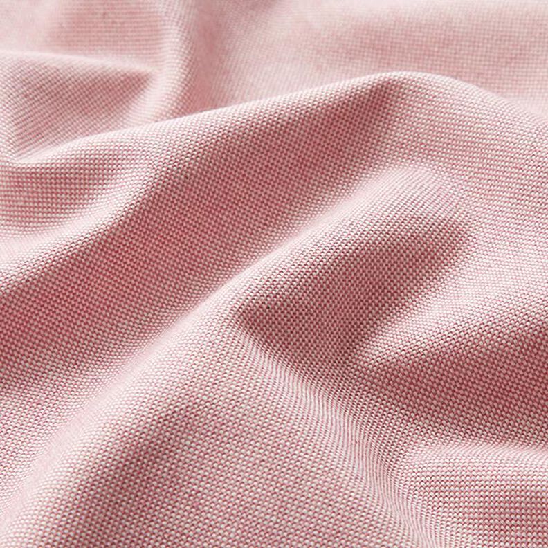 Tkanina dekoracyjna półpanama chambray, z recyklingu – różowy,  image number 2