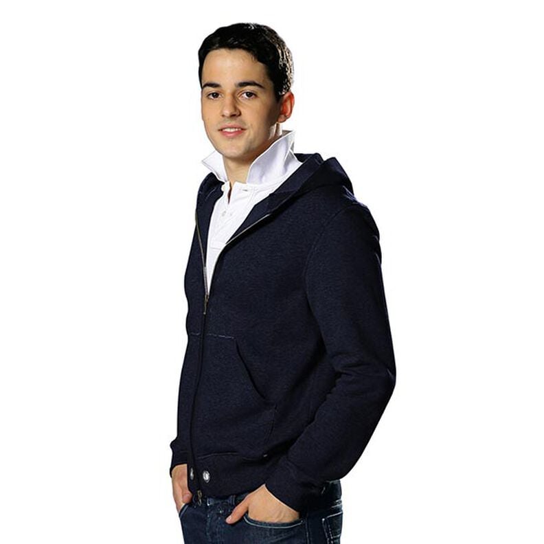 Lekka dresówka bawełniana jednokol. – ciemnogranatowy,  image number 5