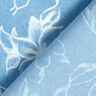 Chambray letnie kwiaty – jasnoniebieski/mleczna biel,  thumbnail number 4