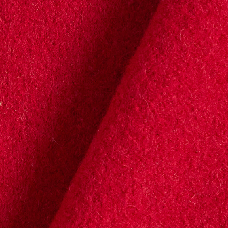 Wełniany loden spilśniany – czerwień karminowa,  image number 3
