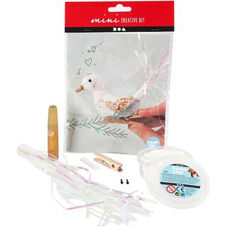 Zestaw kreatywny mini Przypinany ptaszek [ 1 sztuk ], 