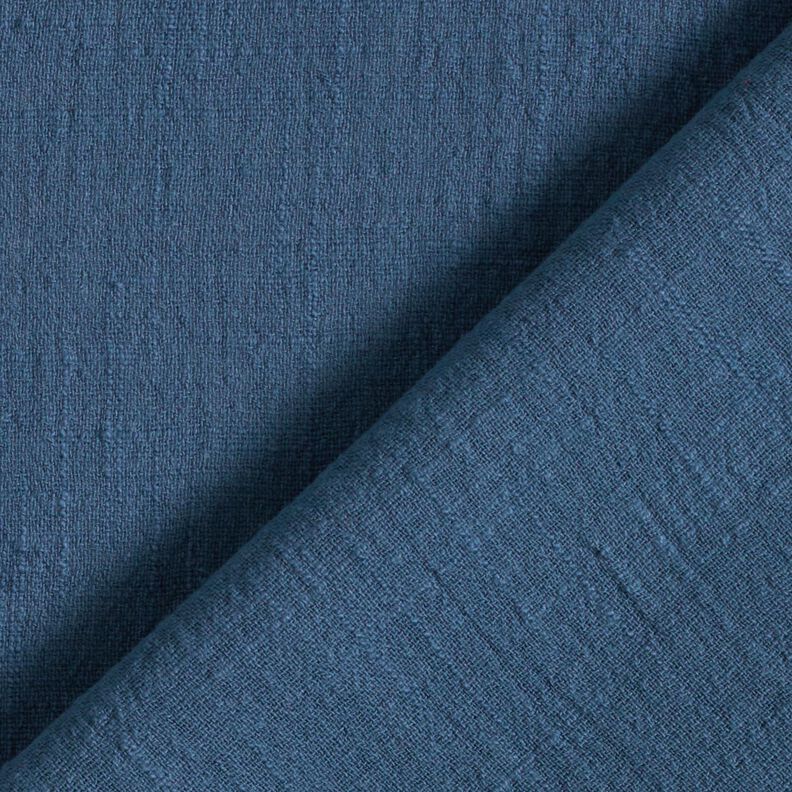 Tkanina bawełniana z efektem lnu – błękit królewski,  image number 3