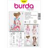 Sukienki dla lalek, Burda 8308,  thumbnail number 1