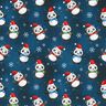 Dżersej bawełniany panda w świątecznym nastroju | Glitzerpüppi – ciemnogranatowy/chili,  thumbnail number 1