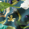 Tkanina dekoracyjna half panama z nadrukiem cyfrowym Paw – ciemna zieleń,  thumbnail number 2