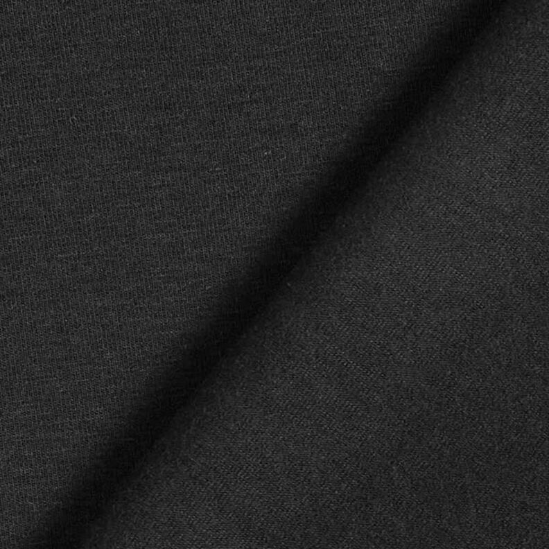 Bambus Dżersej wiskozowy Jednokol – czerń,  image number 5