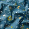 Tkanina bawełniana Kreton gwiazdozbiory – niebieski oceaniczny,  thumbnail number 2