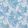 Bawełna chambray w palmy – jasnoniebieski/kość słoniowa,  thumbnail number 1