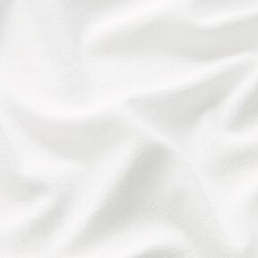 Letni dżersej wiskozowy, jasny – biel | Resztka 60cm, 