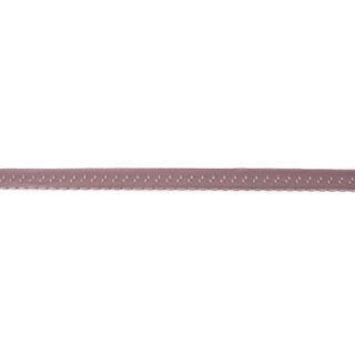 Elastyczna lamówka Koronka [12 mm] – ciemny szarobrązowy, 