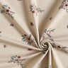 GOTS Dżersej bawełniany rozsypane kwiaty | Poppy Fabrics – migdałowy,  thumbnail number 3