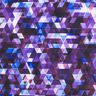 Softshell kolorowe trójkąty nadruk cyfrowy – winogronowy,  thumbnail number 6