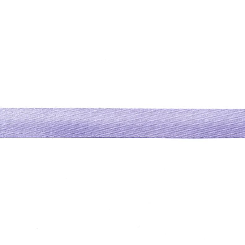 Taśma skośna Satyna [20 mm] – liliowy,  image number 1