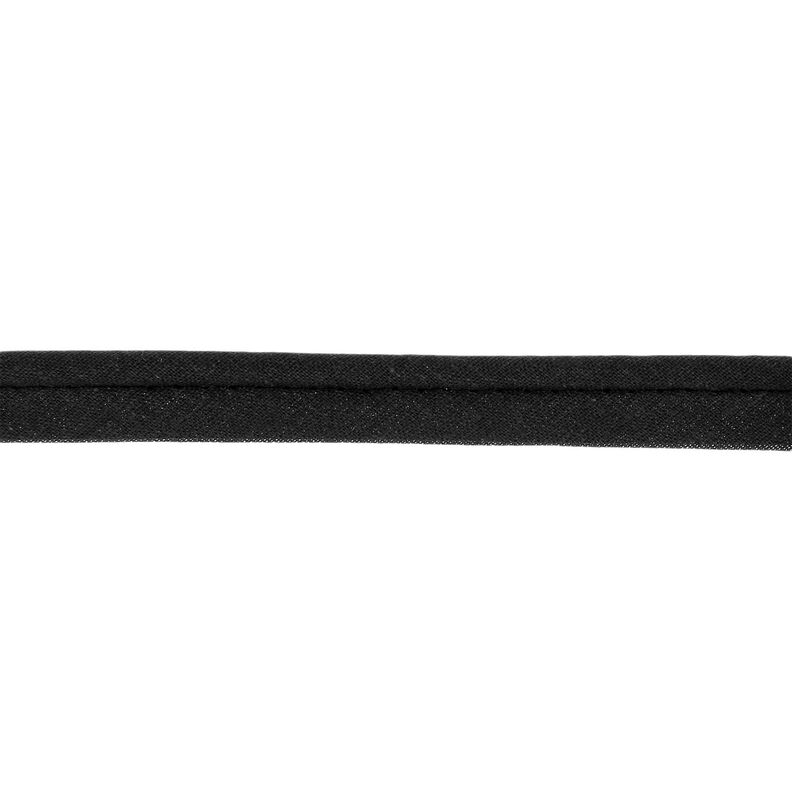Taśma wypustkowa Polycotton [10 mm] – czerń,  image number 1