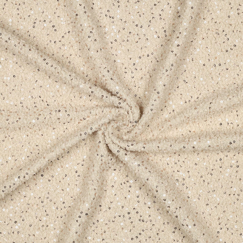 Dzianina bouclé Cekiny Jednokol | Poppy Fabrics – nerkowiec, image number 4