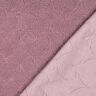 Sztuczne futerko wzór w serca | Poppy Fabrics – ciemny brudny róż,  thumbnail number 4
