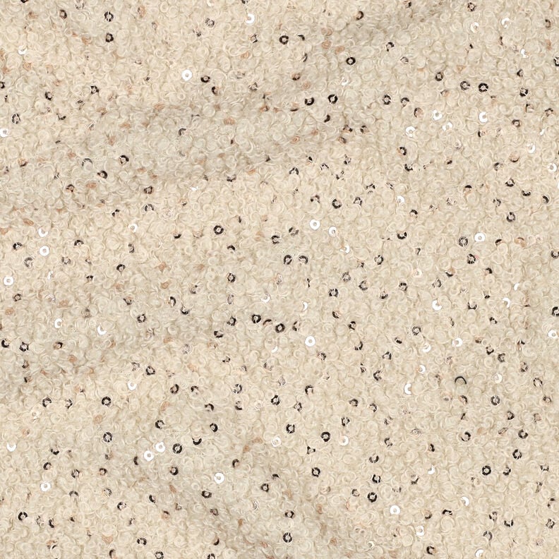 Dzianina bouclé Cekiny Jednokol | Poppy Fabrics – nerkowiec,  image number 3
