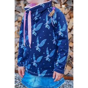 Bluza raglanowa z kapturem, Lillesol & Pelle No. 65 | 80 – 164, 
