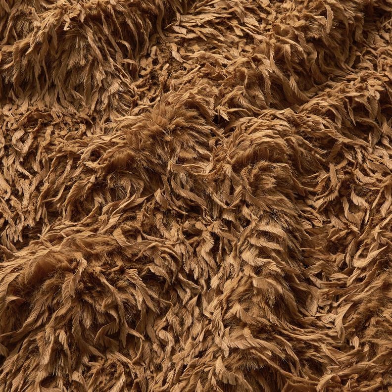 Sztuczne futerko pióra, jednokol | Katia Fabrics – mokka,  image number 3