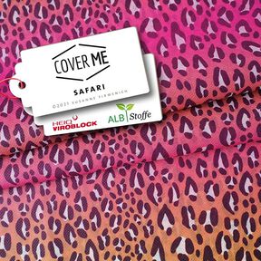 SHIELD CoverMe HEIQ Viroblock Safari – pink | Albstoffe, 