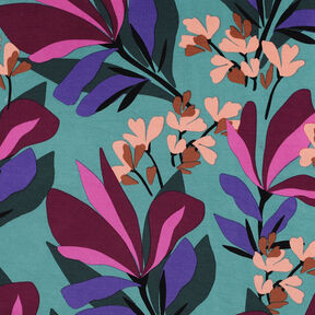Rosella Stretch Spring Garden | Nerida Hansen – błękit morski/bordo, 