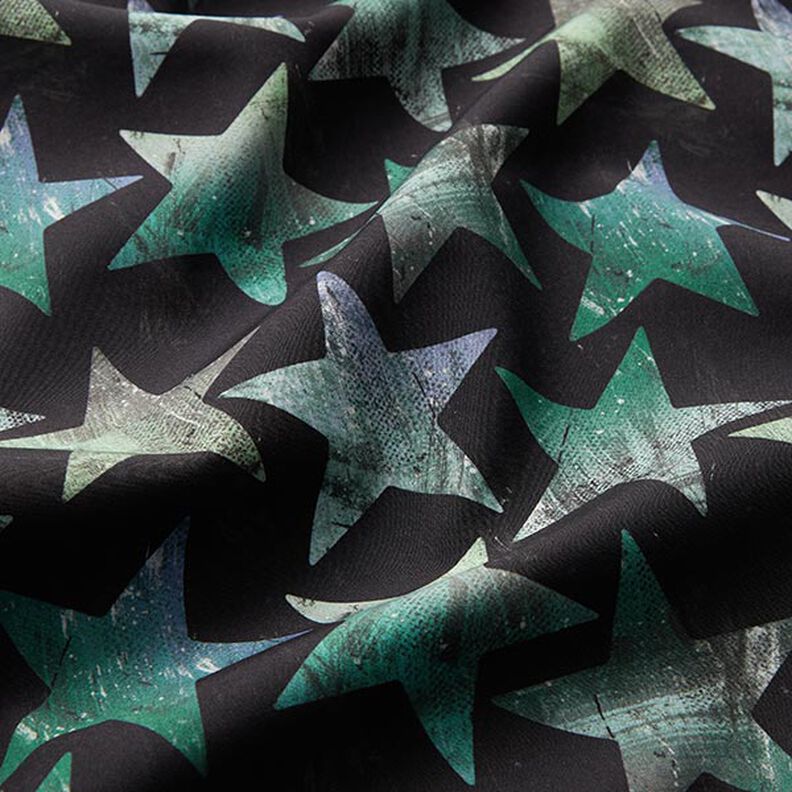 Softshell gwiazdy – czerń/zieleń,  image number 2