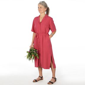 FRAU ISLA Sukienka koszulowa z kołnierzykiem z klapami | Studio Schnittreif | XS-XXL, 