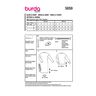 Sukienka / Koszulka | Burda 5859 | 34-44,  thumbnail number 9