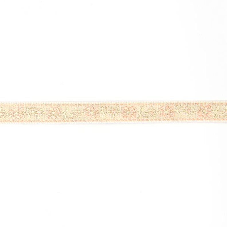Taśma żakardowa Folklor [10 mm] - różowy,  image number 1