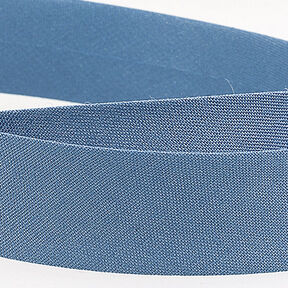 Taśma skośna Polycotton [20 mm] – szary błękit, 