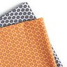 Tkanina bawełniana kreton Ornamenty na płytkach – pomarańcza,  thumbnail number 5