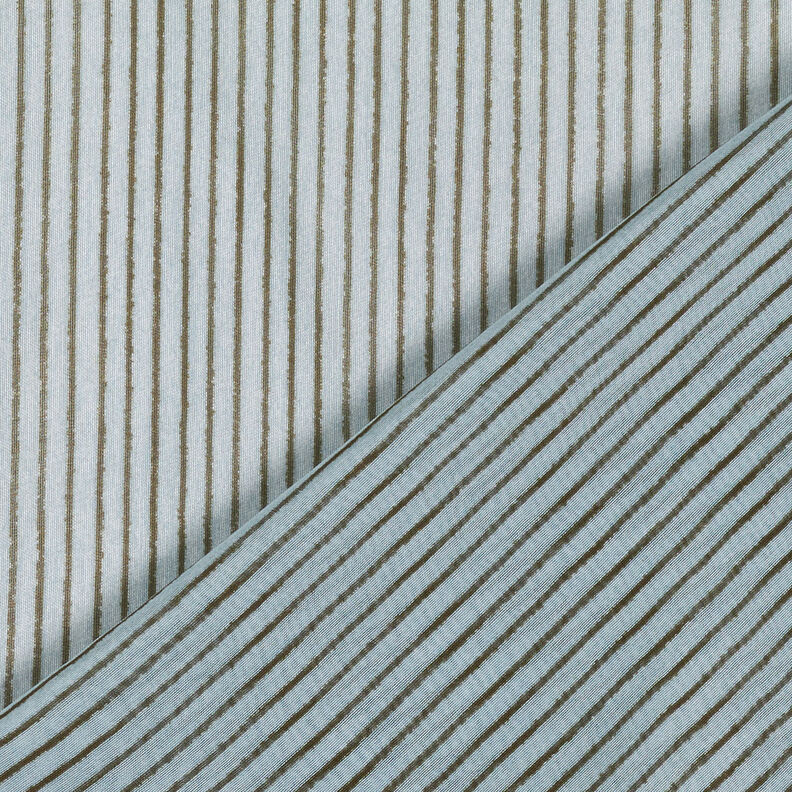 Szyfon jedwabny w paseczki – jasnoniebieski/ciemnoszary,  image number 5