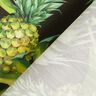 Tkanina outdoor Płótno Ananasy – trawiasta zieleń/czerń,  thumbnail number 4