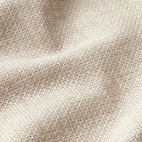 Tkanina tapicerska struktura plastra miodu – jasnobeżowy | Resztka 60cm, 