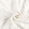 Koronka tiulowa w kwiatki – biel,  thumbnail number 4