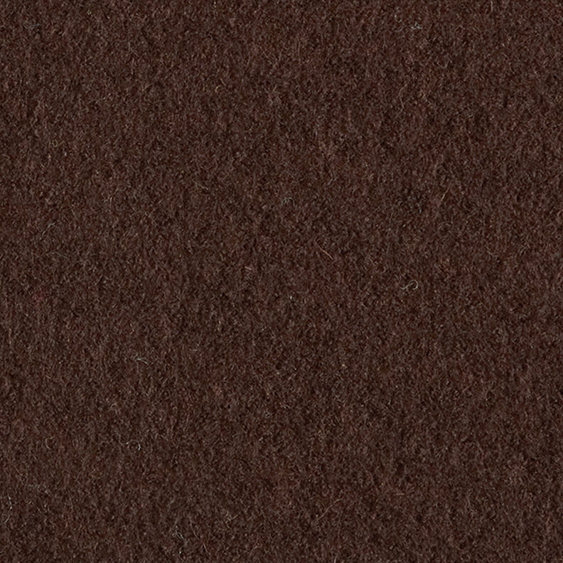 Wełniany loden spilśniany – ciemny brąz,  image number 5