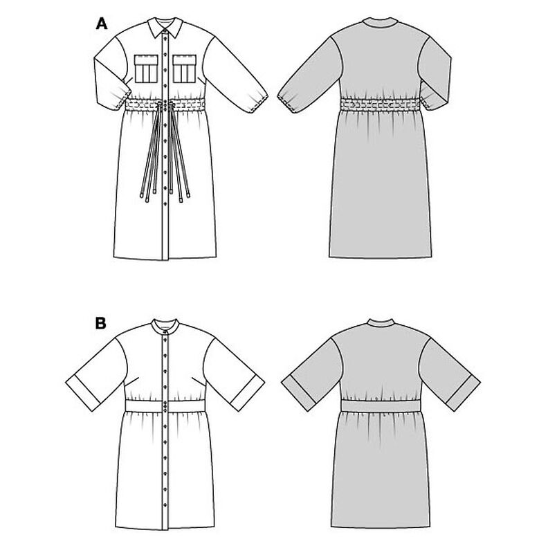 Sukienka | Burda 5845 | 36-46,  image number 8