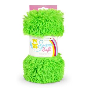 Włochaty plusz SHAGGY [1 M x 0,75 M | runo: 20 mm] - neonowa zieleń | Kullaloo, 