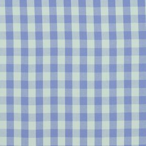 Popelina bawełniana Kratka | Poppy Fabrics – jasny miętowy/liliowy, 