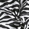 Tkanina tapicerska Żakard zebra – biel/czerń,  thumbnail number 3