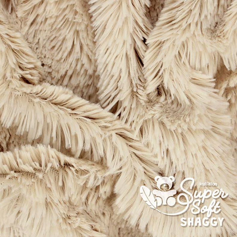 Włochaty plusz SHAGGY [1 M X 0,75 M | Flor: 20 MM] - jasnobeżowy | Kullaloo,  image number 4