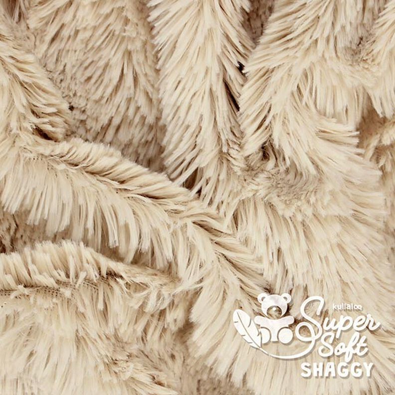 Włochaty plusz SHAGGY [1 M X 0,75 M | Flor: 20 MM] - jasnobeżowy  | Kullaloo,  image number 4