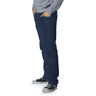 Gruby denim bawełniany – granat,  thumbnail number 7