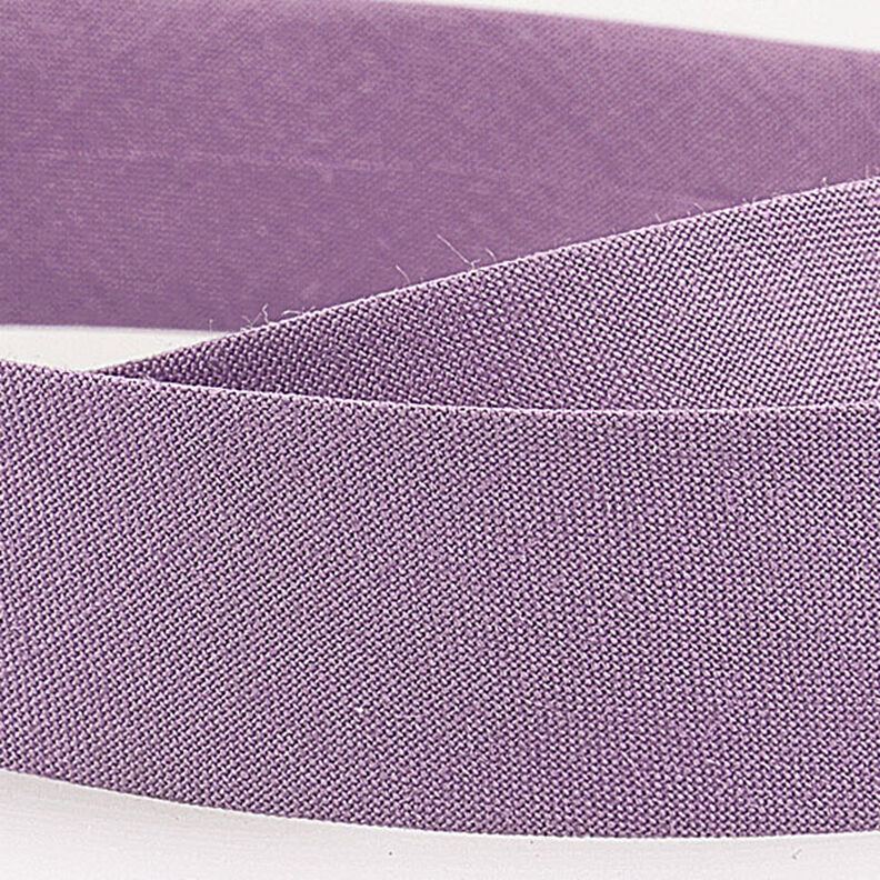 Taśma skośna Polycotton [20 mm] – lawendowy,  image number 2