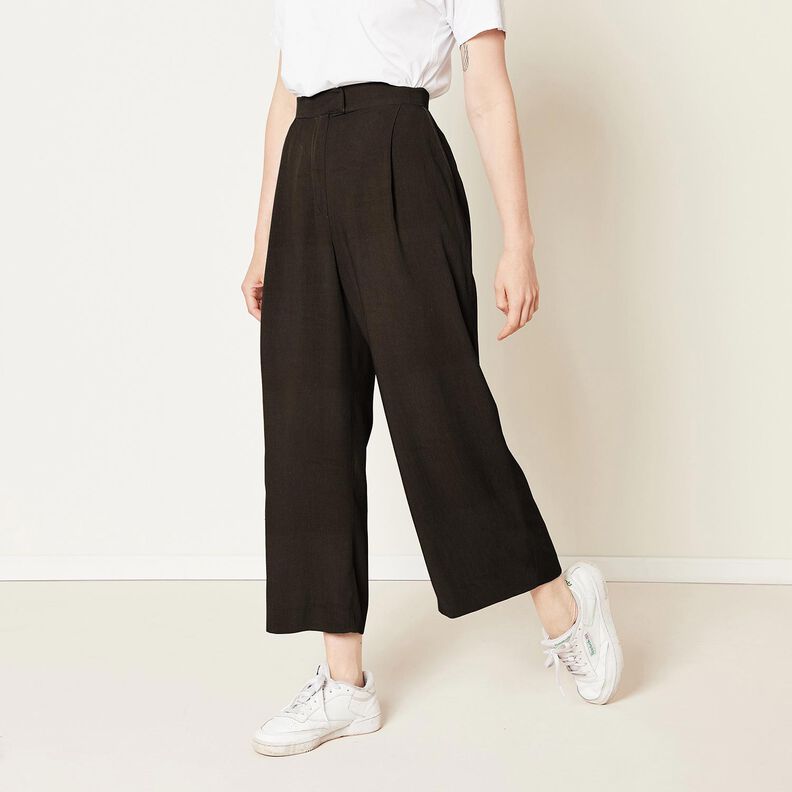 Wiskoza Strecz Jednokol – czerń,  image number 9