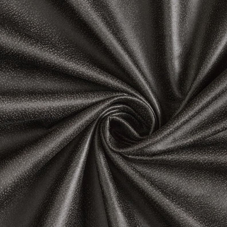 Tkanina tapicerska wygląd skóry z nadrukiem – czerń,  image number 1
